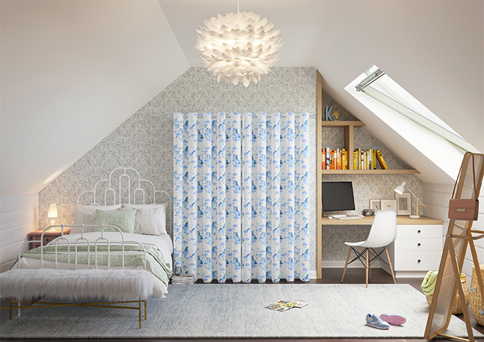 Unicorn Magic, Blue - Made to Measure Curtains - Image 15